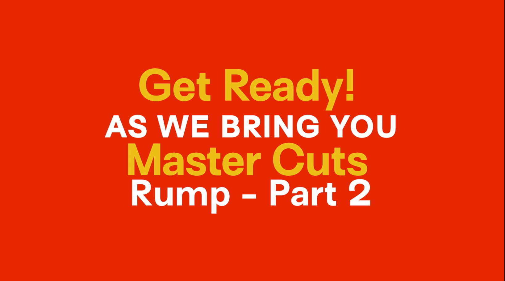 Master Cuts - Beef Rump - Part 2